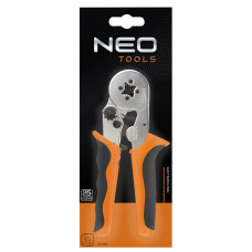 Кліщі обтискні Neo Tools, для обтиску наконечників 0.25-6мм кв., 170мм