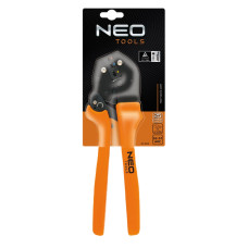 Кліщі обтискні Neo Tools, для обтиску наконечників 0.25-6мм кв., 250мм