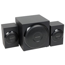 Акустична система MICROLAB M-110 2.1, 10W, mini-jack, чорний