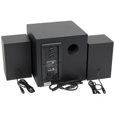 Акустична система MICROLAB M-110 2.1, 10W, mini-jack, чорний