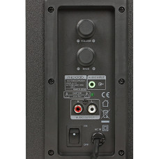 Акустична система MICROLAB M-110 2.1, 10W, mini-jack, чорний
