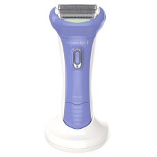 Бритва електр. Remington сіткова Smooth&Silky,  бритв.головок-2, сух.+волог., жіночий тример, біло-фіолетовий