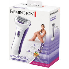 Бритва електр. Remington сіткова Smooth&Silky,  бритв.головок-2, сух.+волог., жіночий тример, біло-фіолетовий