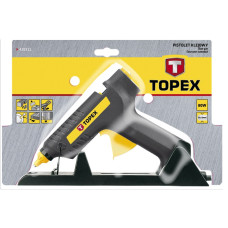 Пістолет клейовий TOPEX бездротовий 15/80Вт стрижні 11мм 0.6кг 14-16г•хв