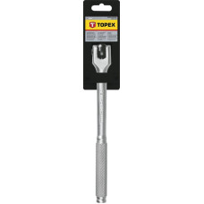 Вороток TOPEX, 1/2", рукоятка з шарніром, 250мм, CrV