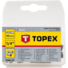 Бітотримач TOPEX, 1/4", 60мм