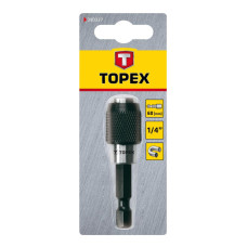 Бітотримач TOPEX, 1/4", магнітний, 60мм