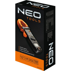 Кліщі електровимірювальні Neo Tools, 0-600В, діаметр дроту до 28мм, РК дисплей з підсвічуванням, чохол.