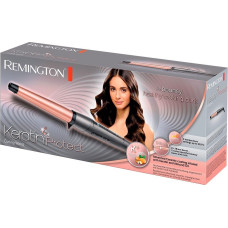 Плойка Remington Keratin Protect, конусна, 48Вт, темп.режимів-5, D-19-28mm, 150-210С, кераміка, сріблястий
