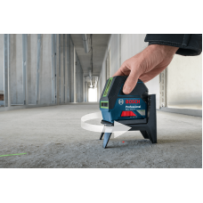Нівелір лазерний Bosch Professional GCL 2-15G, до 15м, ±0.3мм/м, + RM1 + кейс, IP 54, зелений промінь