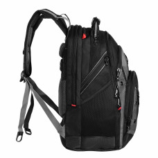 Рюкзак для ноутбука, Wenger Synergy 16", чорно-сірий