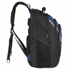 Рюкзак для ноутбука, Wenger Ibex 17", чорно-синій