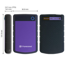Портативний жорсткий диск Transcend 4TB USB 3.1 StoreJet 25H3 Синій
