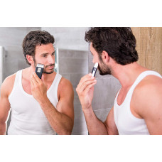 Бритва електр. WAHL сіткова Travel Shaver,  бритв.головок-1, сух., тример, чорний