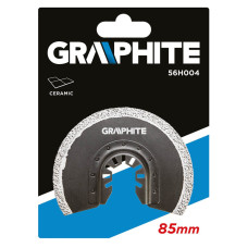 Насадка для багатофункціонального інструменту GRAPHITE, диск пильний, 85мм, HM напилення з карбіду вольфраму