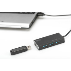 Хаб DIGITUS USB-A > 4хUSB-А, активний