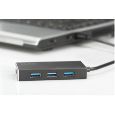 Хаб DIGITUS USB-A > 4хUSB-А, активний