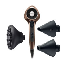 Фен Remington Air3D, 1800Вт, 3 режими, дифузор,турмалінова іоніз-я, хол. обдув, бронзовий