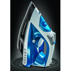 Праска Russell Hobbs Supreme Steam Pro, 2600Вт, 310мл, паровий удар -145гр, постійна пара - 40гр, керам. підошва, синій