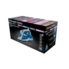 Праска Russell Hobbs Supreme Steam Pro, 2600Вт, 310мл, паровий удар -145гр, постійна пара - 40гр, керам. підошва, синій