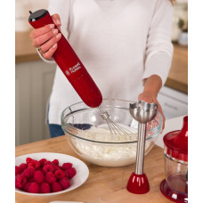 Блендер Russell Hobbs заглибний Desire 500Вт, 2в1, чаша-500мл, червоний
