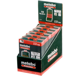 Набір свердел по металу Metabo HSS-TiN, 19шт