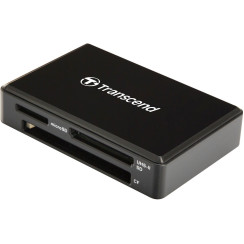 Кардрідер Transcend USB 3.1 Type-A > microSD/SD/CF UHS-II Чорний