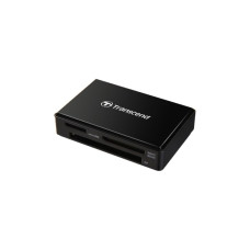 Кардрiдер Transcend USB 3.1 Type-A > microSD/SD/CF Чорний