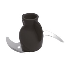 Блендер Tefal заглибний Quickchef Quartzite, 1000Вт, 8в1, чаша-800мл, чопер-500мл, спиралайзер, турборежим, сіро-чорний