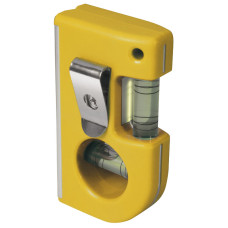Рівень Stanley кишеньковий, 8.7см, 2 капсули, пластик, магнітна основа