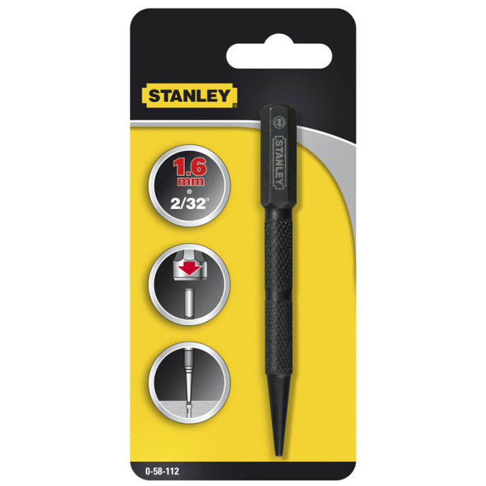 Бородок Stanley Nail Set 1,6 мм 0-58-112
