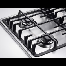 Варильна поверхня Electrolux комбінована (3 газ + 1 електро), 60см, чавун, нерж