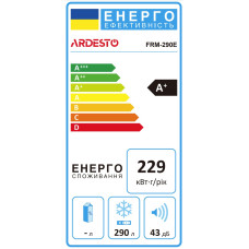 Морозильна скриня ARDESTO, 290л, А+, ST, диспл зовн., білий