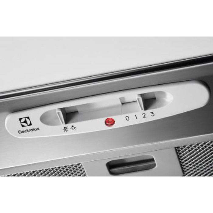 Витяжка Electrolux вбудована, 52см, 600м.куб/год., білий