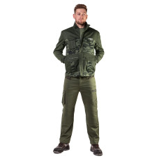 Штани робочі Neo Tools Camo Olive, XXL(56), оливковий