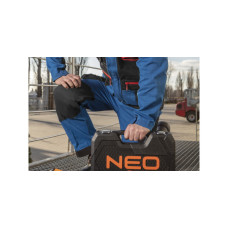 Штани робочі Neo Tools HD+, 100% бавовна, відсік для наколінників, потрійний шов, XXL(56), синьо-чорний