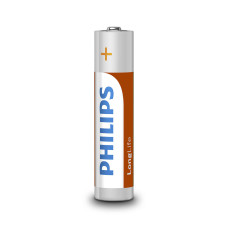 Батарейка Philips LongLife Zinc Carbon вугільно-цинкова  AAA блістер, 4 шт