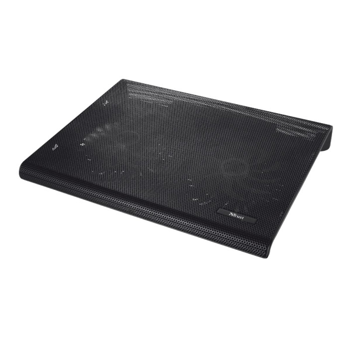 Підставка для ноутбука Trust Azul, до 17.3", 2xUSB-A, BLUE LED, чорний