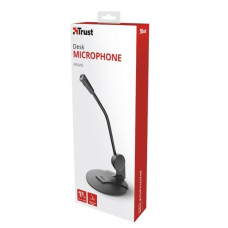 Мікрофон комп’ютерний Trust Primo Desk, Omni, 3.5 Mini Jack, 1.78м, чорний
