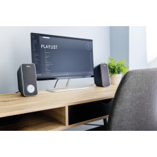 Акустична система Trust Arys 2.0, 14Вт, USB/AUX, чорний