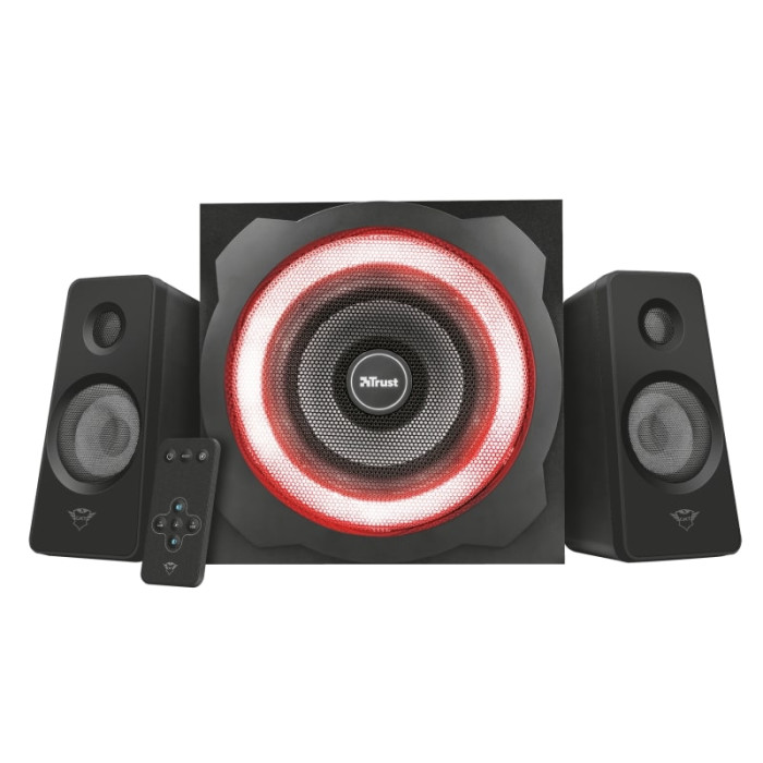 Акустична система Trust GXT 629 Tytan 2.1, 60Вт, AUX, RGB, чорний