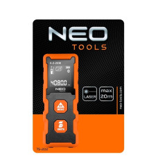 Далекомір лазерний Neo Tools, 0.2-20м,  ±2мм