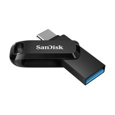 Накопичувач SanDisk  128GB USB 3.1 Type-A + Type-C Ultra Dual Drive Go Чорний