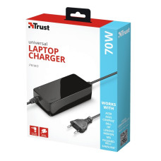 Адаптер живлення Trust Primo 70W-19V Universal Laptop Charger, чорний