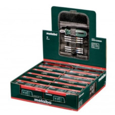 Викрутки Metabo набір 7шт, 6 біт, SL,PH,PZ,Torx