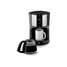 Кавоварка Tefal крапельна Subito Mug 1.25л, мелена, чорно-сріблястий