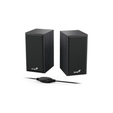 Акустична система Genius SP-HF180, 2.0, USB-А, mini-jack, чорний