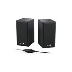 Акустична система Genius SP-HF180, 2.0, USB-А, mini-jack, чорний