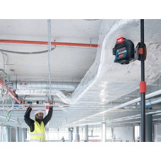 Нівелір лазерний Bosch Professional GLL 3-80, до 30м з приймачем 120м, ±0.3мм/м, 0.82кг