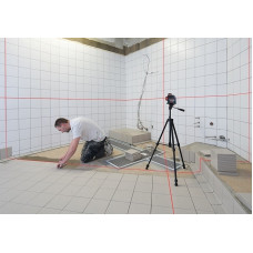 Нівелір лазерний Bosch Professional GLL 3-80, до 30м з приймачем 120м, ±0.3мм/м, 0.82кг